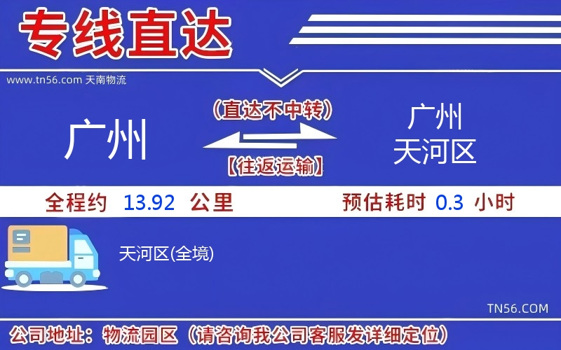 广州到广州河汉区物流公司